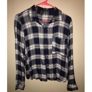 Flannel plaid shirt - Forever 21